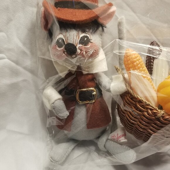 Annalee Vintage Pilgrim MIce 1988 - Picture 3 of 4